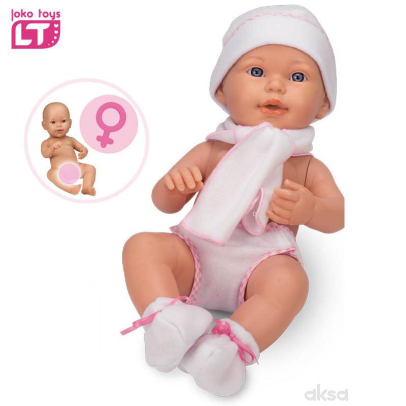 Loko toys, lutka beba devojčica, 42cm
