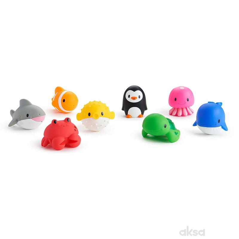 Munchkin igračka za kupanje okean životinje 8kom 