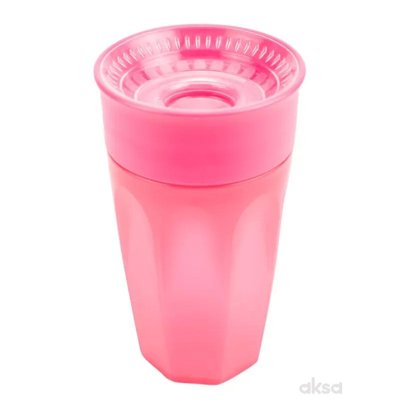 Dr. Browns Šolja 360 stepeni no spill 300ml roze