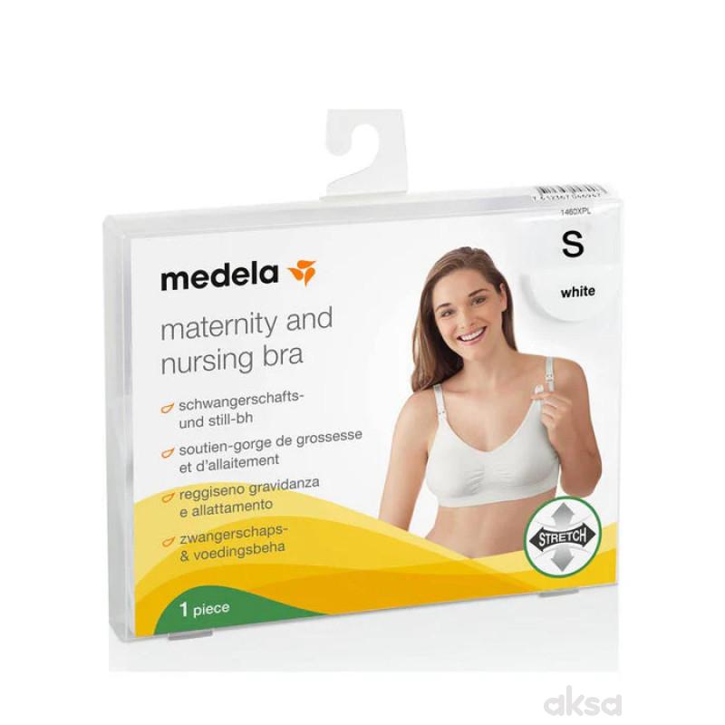 Medela grudnjak za dojenje, veličina S, beli 