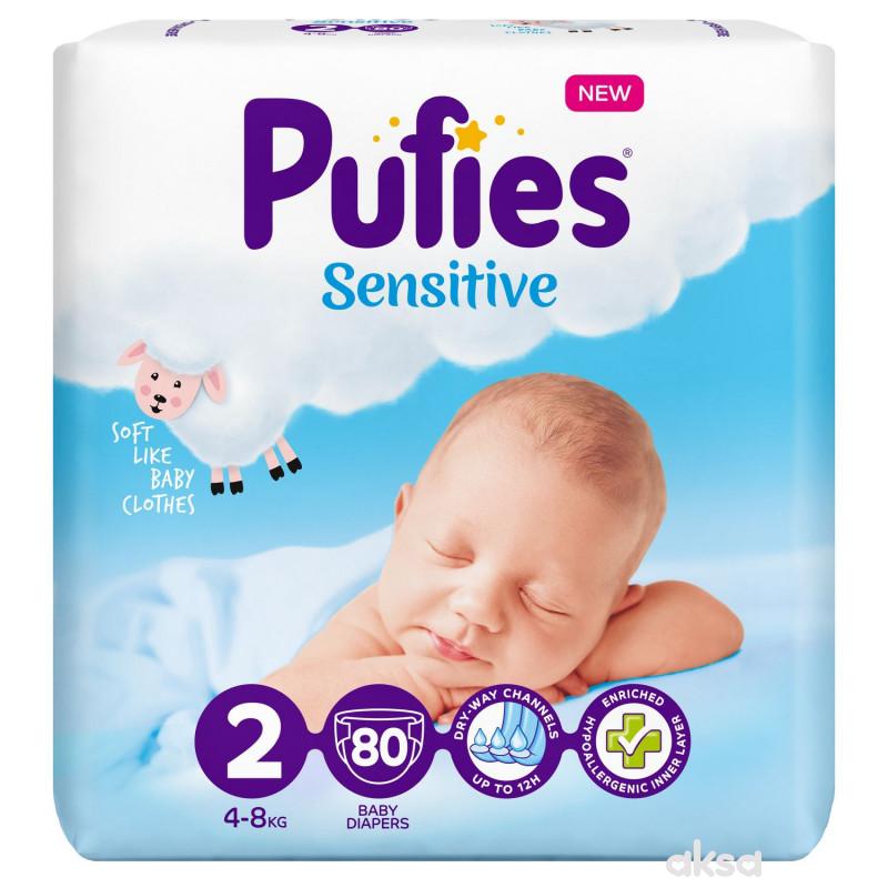Pufies pelene sensitive MP 2 mini 4-8kg 80 kom