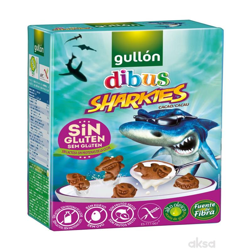 Gullon čokoladni keksići ajkulice bez glutena 200g