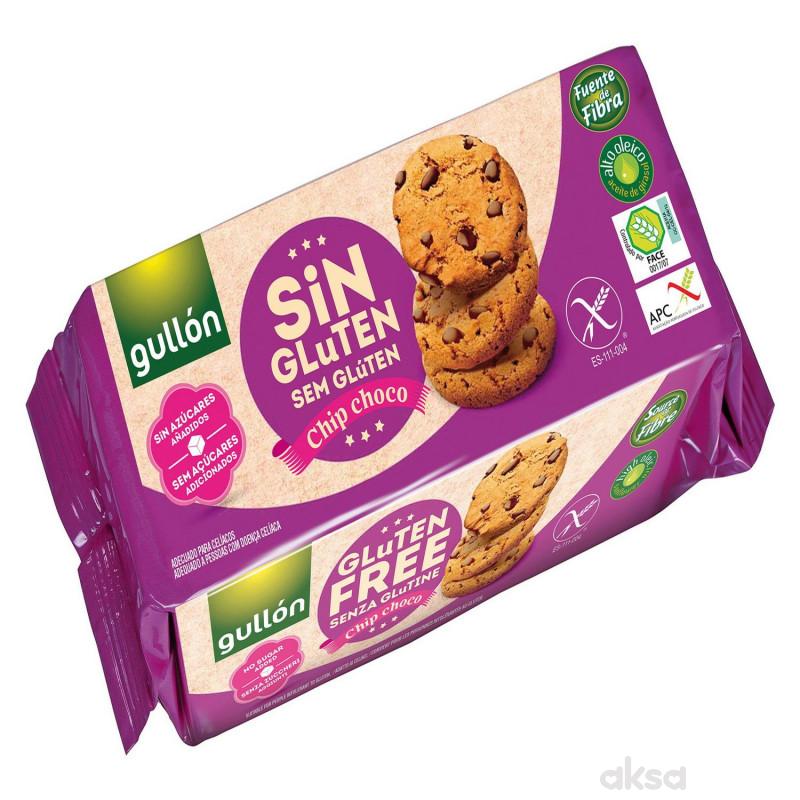 Gullon keks chip choco bez glutena, bez sećer 130g 