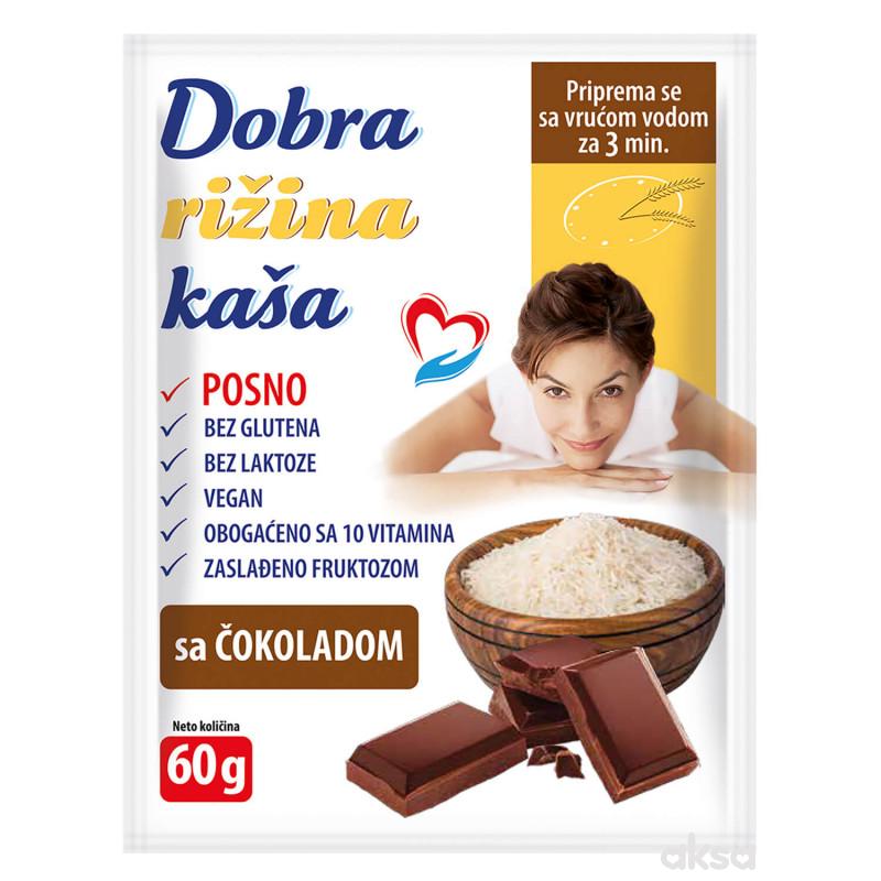 Dobra rižina kaša čokolada 60g 