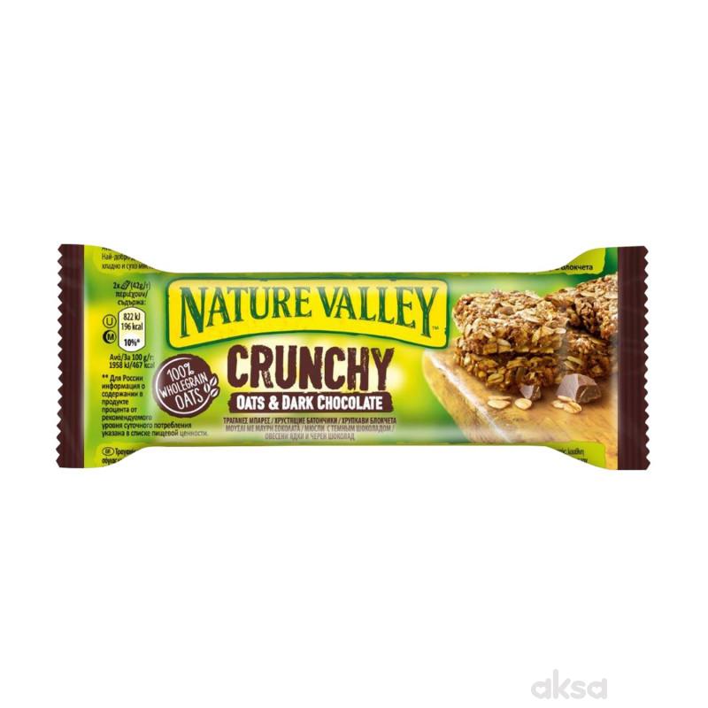Nature Valley crunchy bar crna čokolada 42g