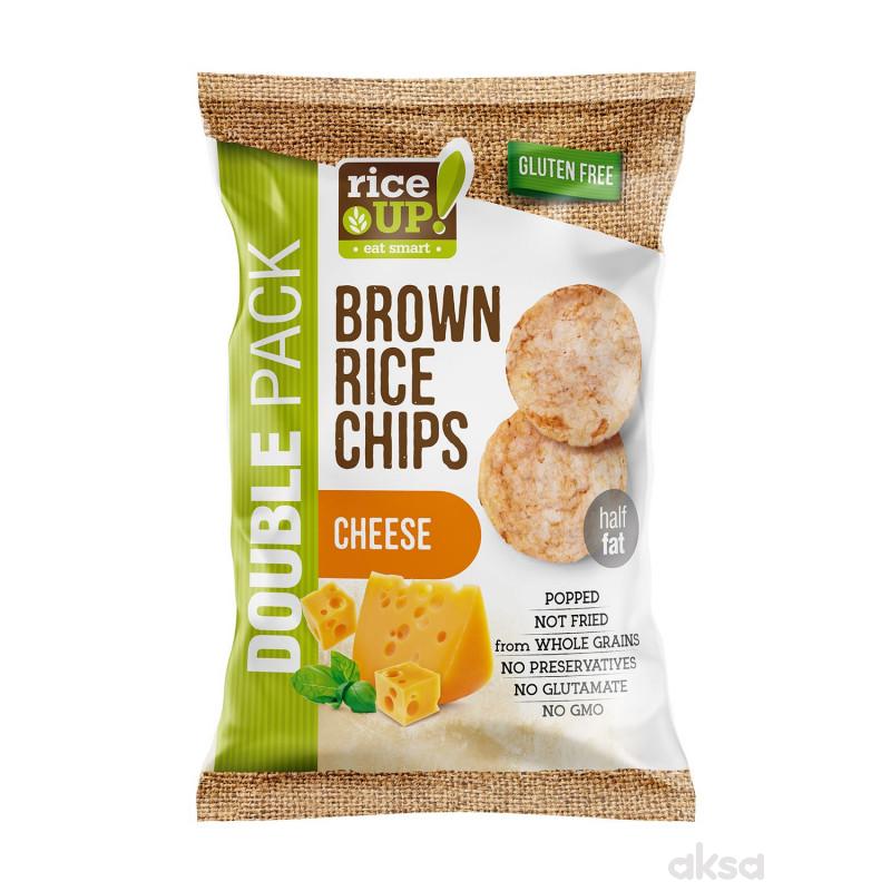 Rice up braon pirinčani čips sir 120g