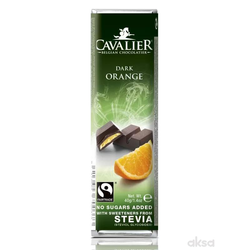 Cavalier tamna čokolada orange,sa stevijom 40g 