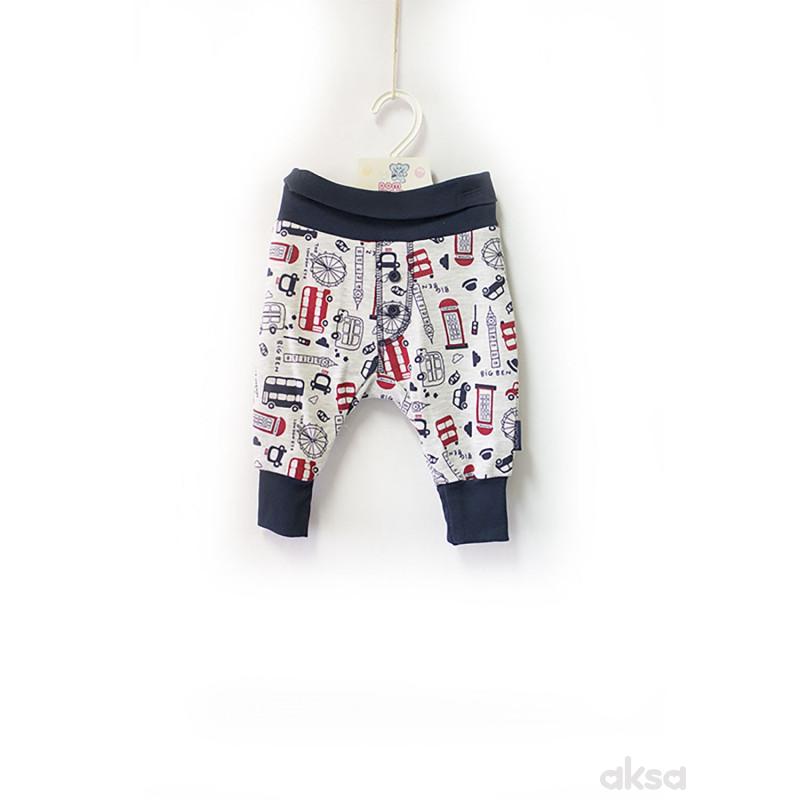 Pom Pom pantalone,dečaci,bez stopica