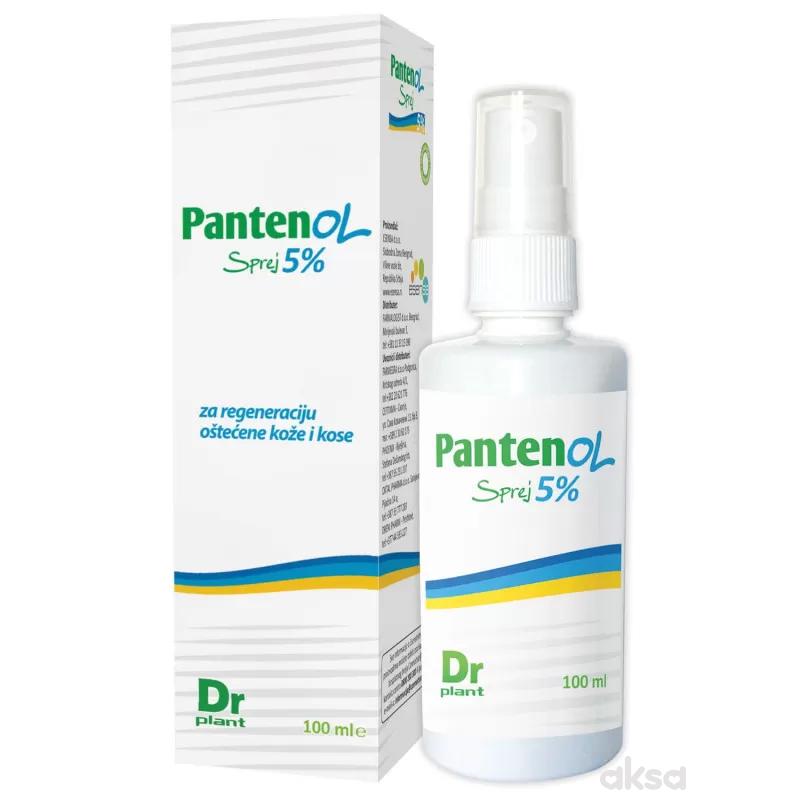 Dr Plant Pantenol sprej 5%  reg kože i kose,100ml 