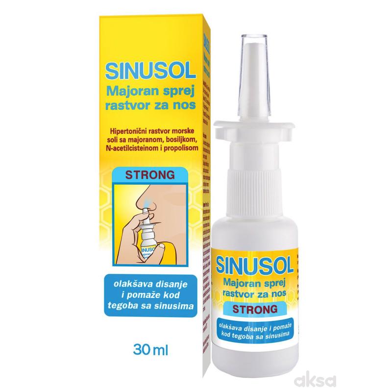 Sinusol Majoran sprej rastvor za nos, 30 ml