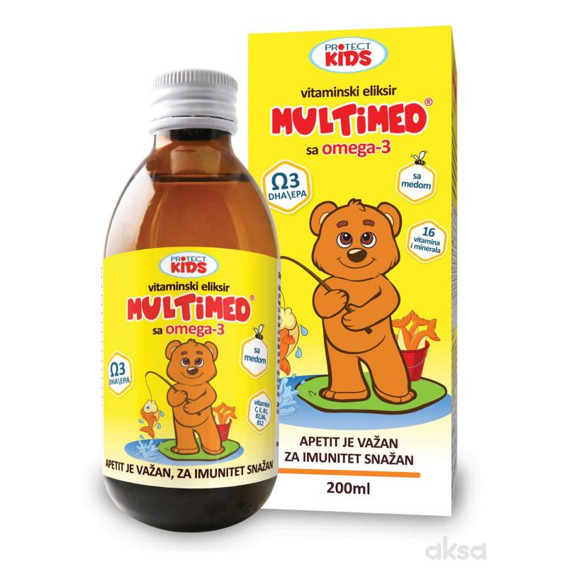 Protect Kids,Multimed Omg 3 Vitamin eliksir,200 ml