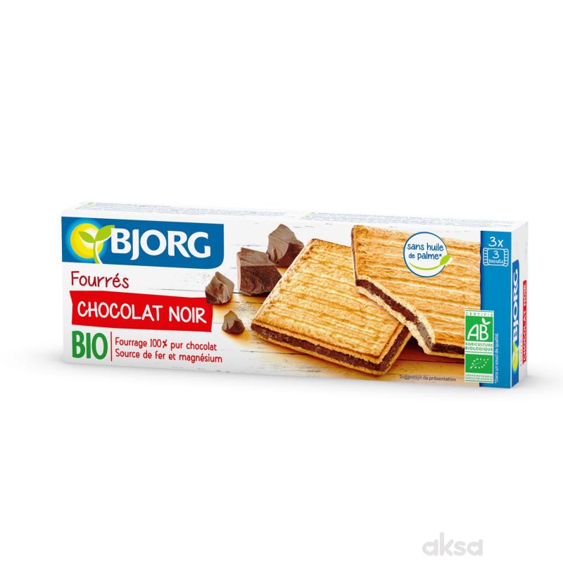 Bjorg biskvit punjen crnom čokoladom 150g
