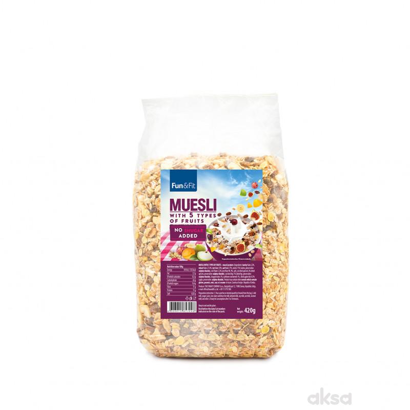 Fun&fit musli sa 5 vrsta voca 420g 