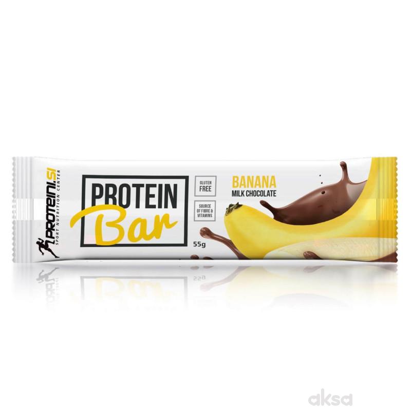 Protein bar banana mlečna čokolada 55g