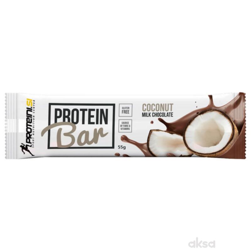 Protein bar kokos mlečna čokolada 55g