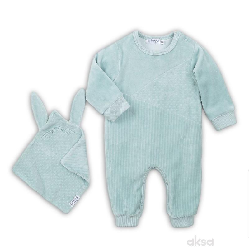 Dirkje komplet 2/1 (zeka dr, ćebe utehe), unisex
