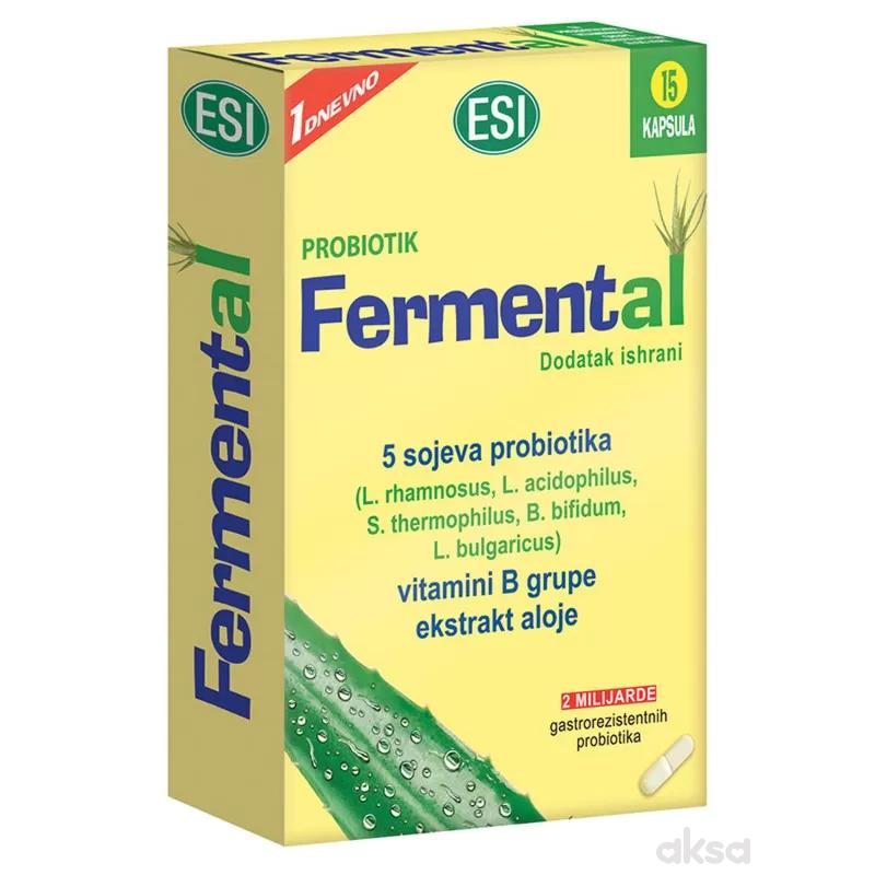 ESI Fermental 2 mld, 15 kapsula 