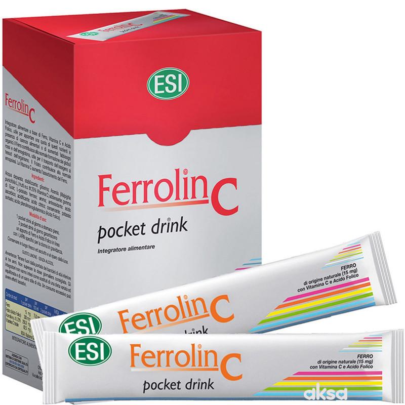 ESI Ferrolin C pocket drink 24x20ml 