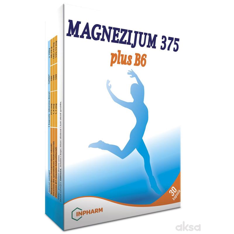 Magnezijum 375 plus B6, 30 kapsula 