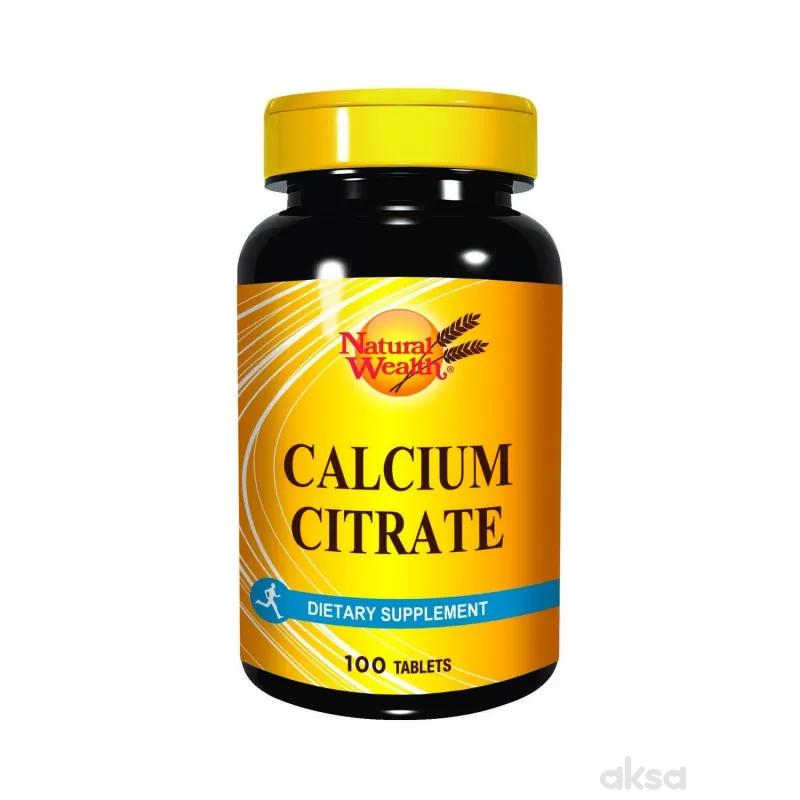 Natural Wealth Calcium citrat tablete 100x200mg