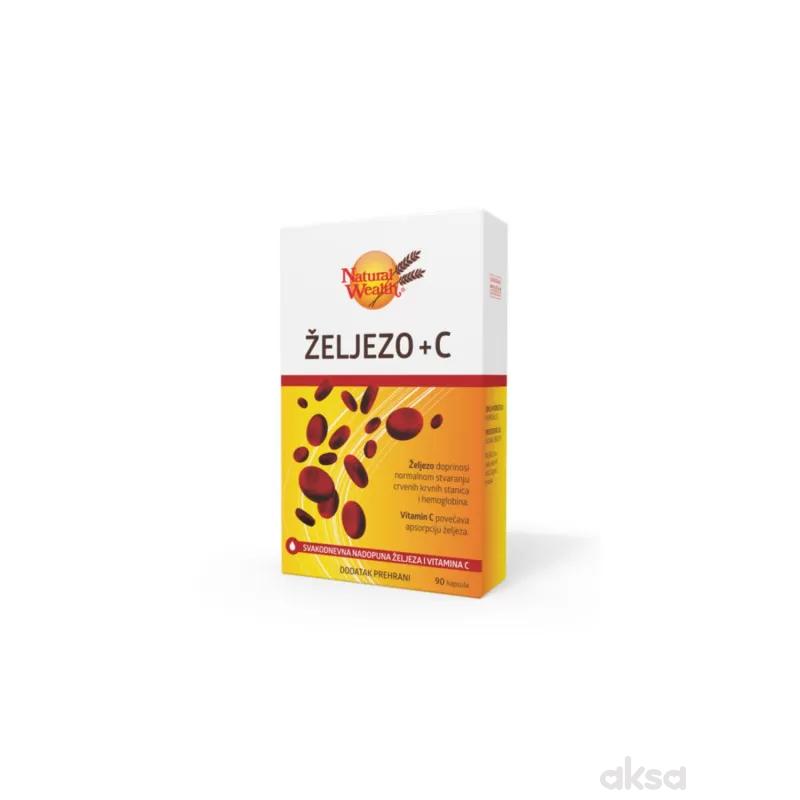 Natural Wealth Gvožđe + C tablete a90