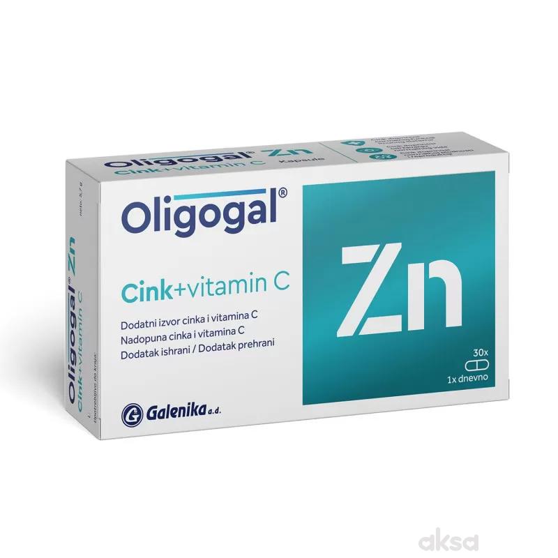 Oligogal Zn + Vit C kapsule, 30 komada