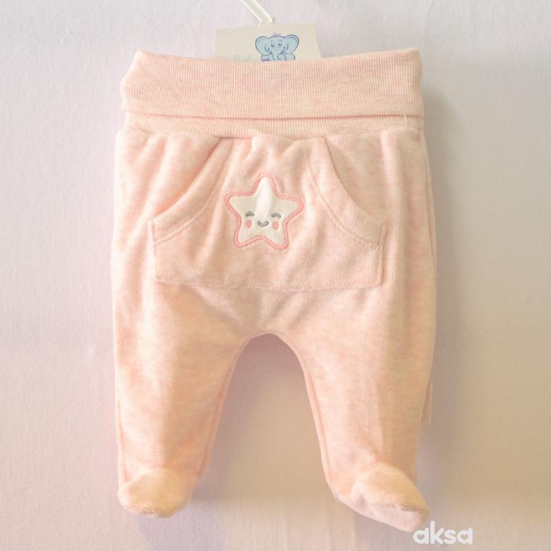 Pom Pom pantalone sa stopicama,devojčice