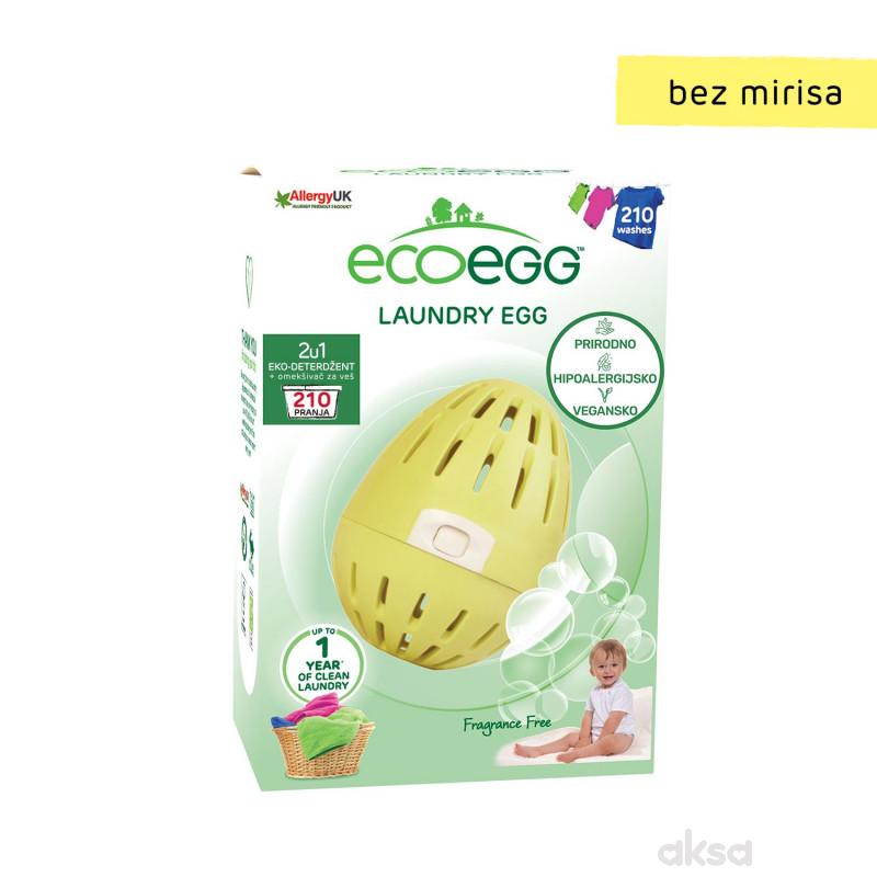 ECOEGG 2u1 eko-deterdžent i omekšivač za veš za veš, Bez mirisa-210 pranja