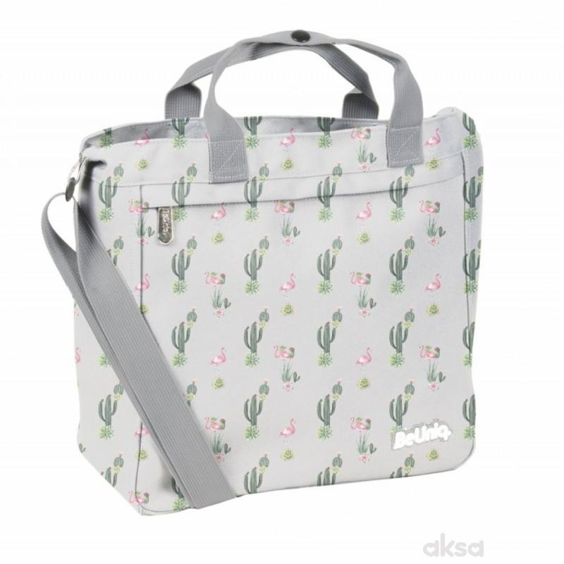 BeUniqe Torba na rame Cactus, siva
