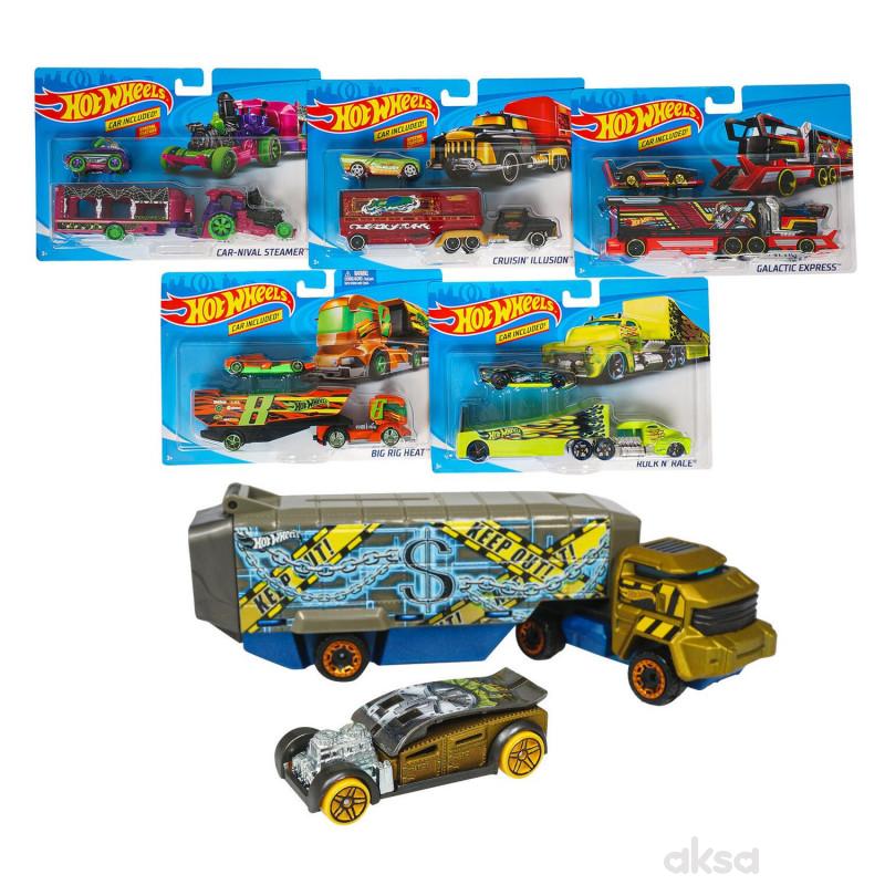 Hot Wheels kamion sa prikolicom 