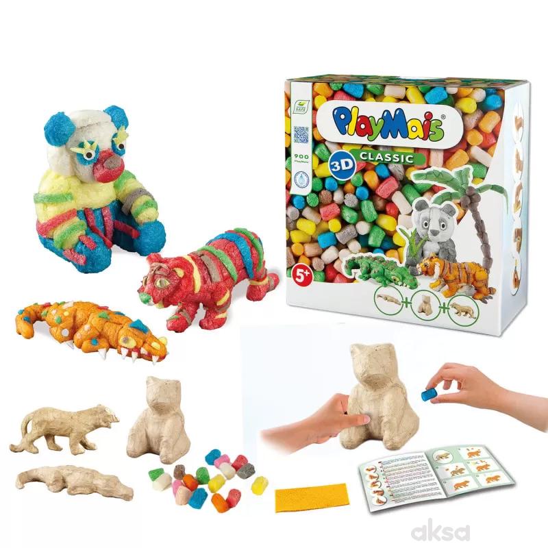 Coolplay PlayMais CLASSIC 3D Divlje životinje