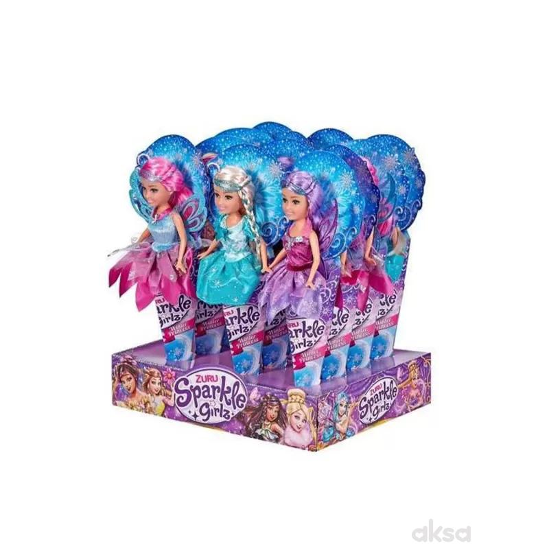 Sparkle Girlz Winter Princess in cone asst 