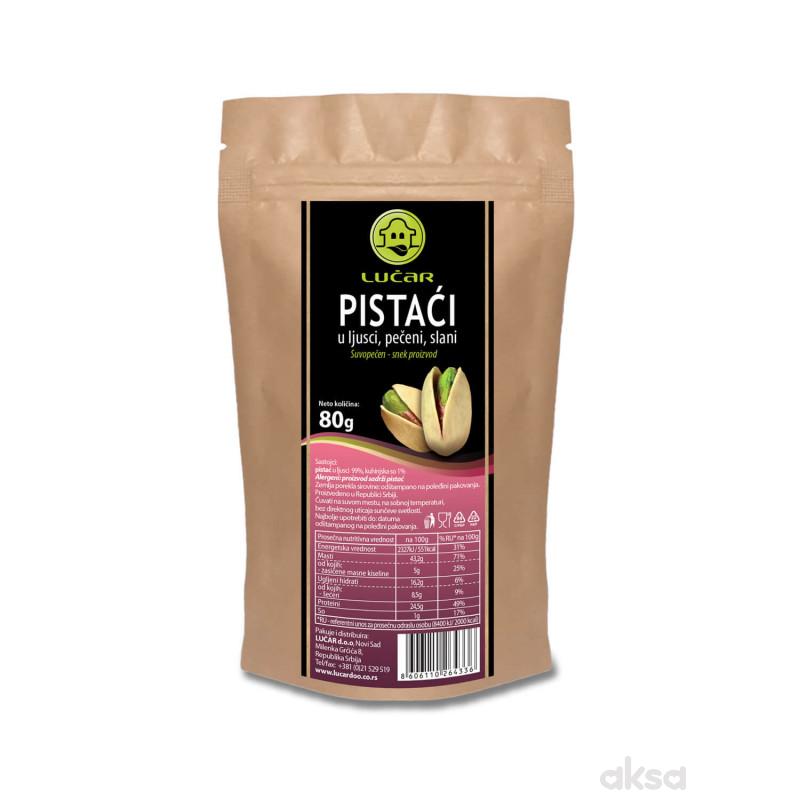 Lučar pistaći pečeni 80g