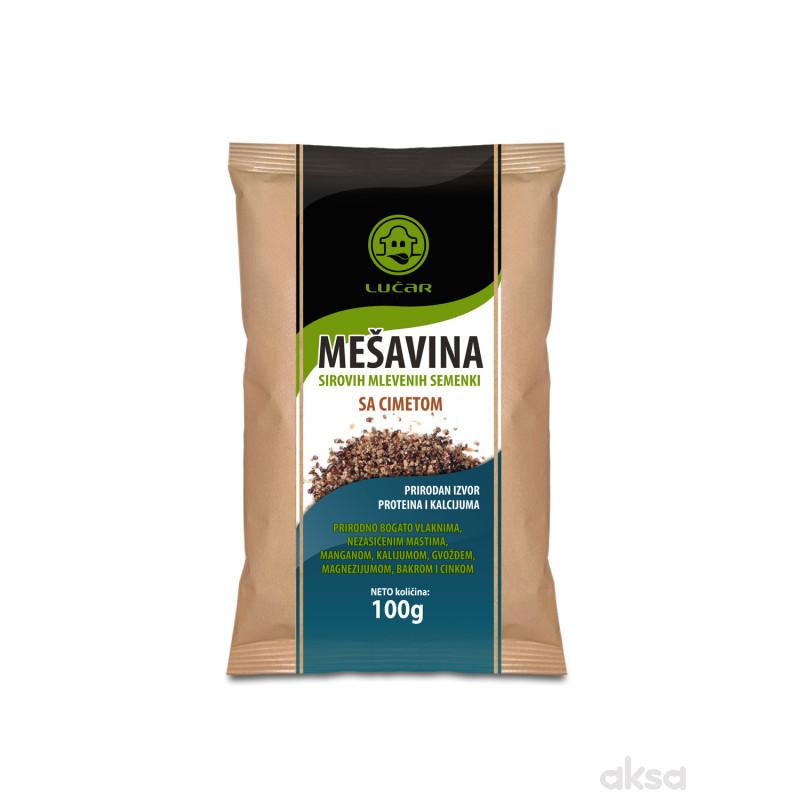 Lučar mešavina sirovih ml.semenki sa cimetom 100g
