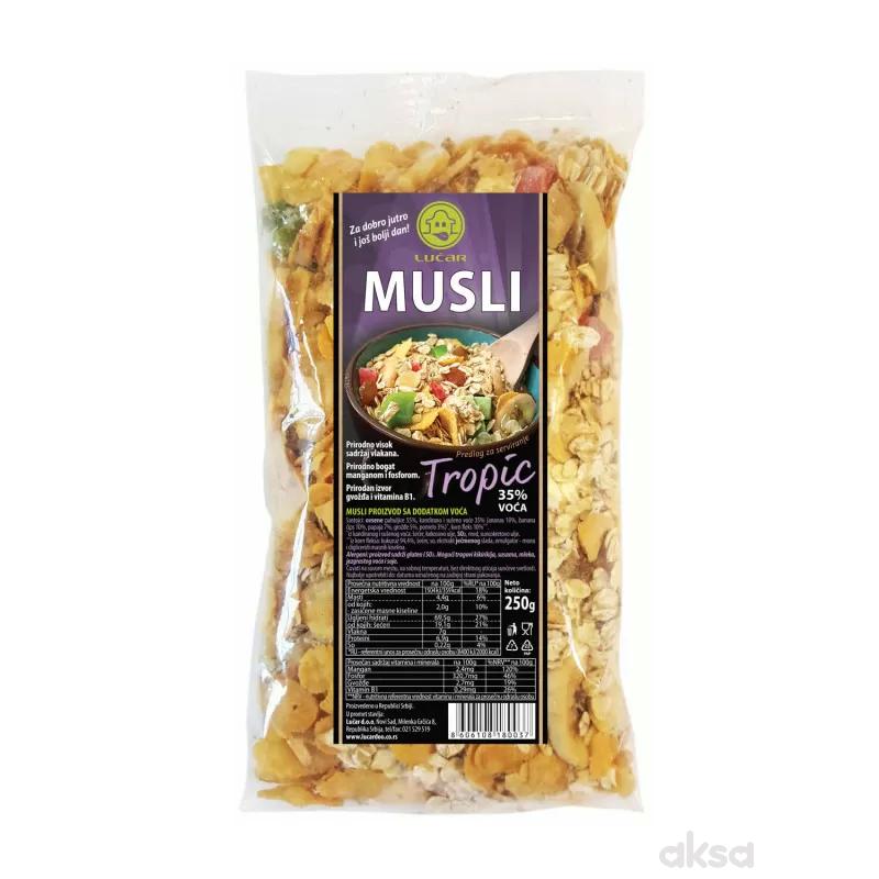 Lučar musli tropik 250g 