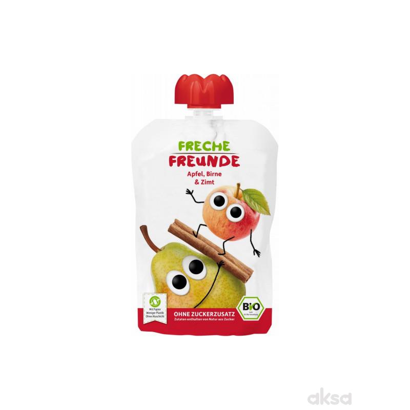Freche organski sok jabuka i kruš.sa cimetom 100g