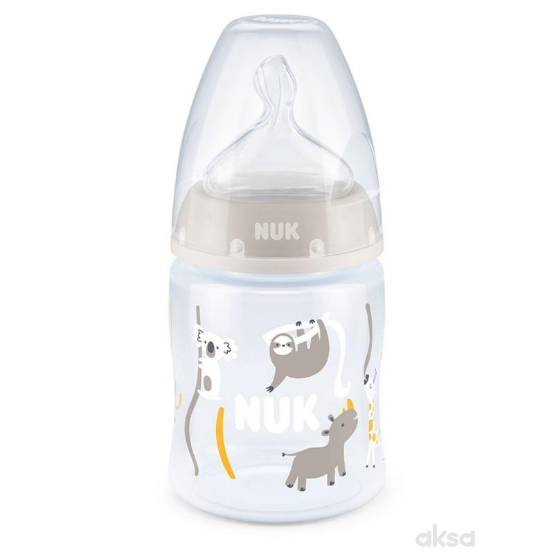 Nuk flašica plastična 150ml 0-6m sa indikatorom 