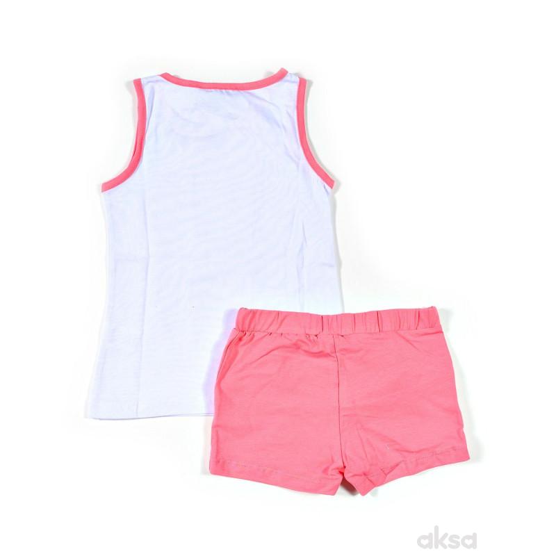 Lillo&Pippo komplet (majica atlet,šorts),devojčice 