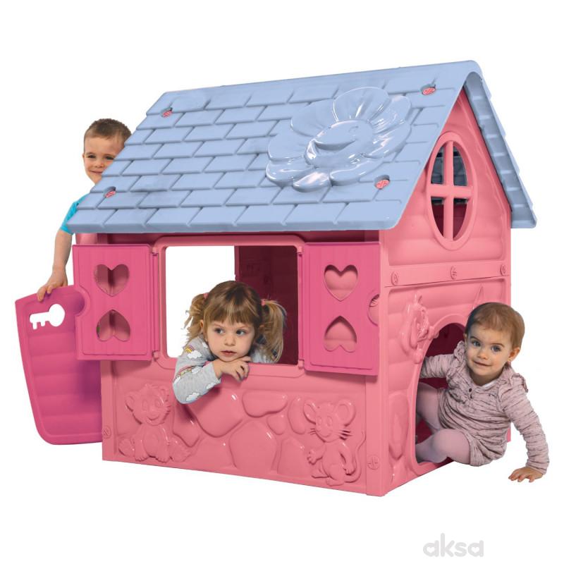 Dohany toys kućica za decu, roze 