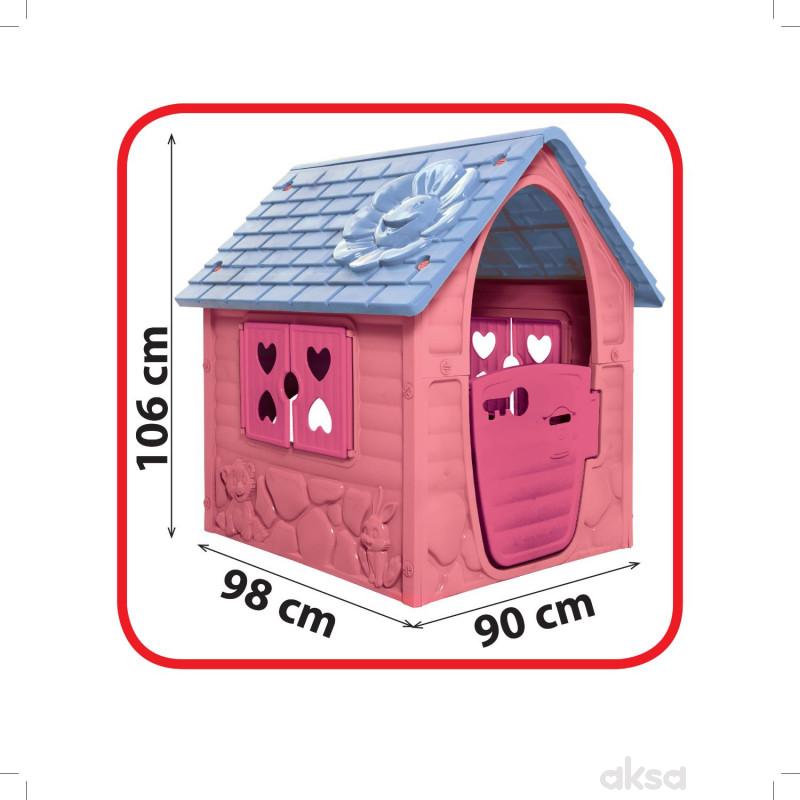 Dohany toys kućica za decu, roze 