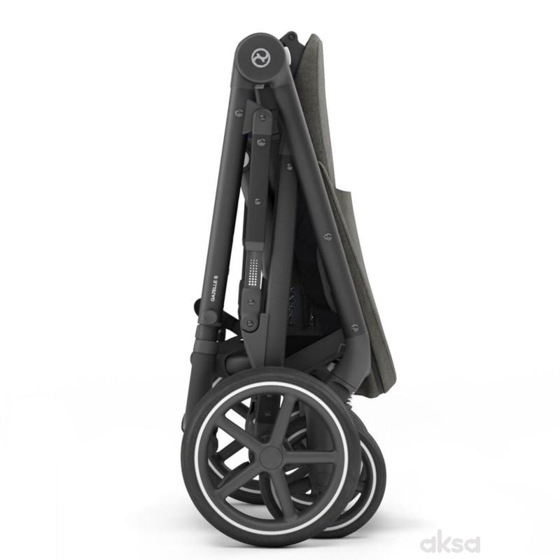 Cybex kolica Gazelle, Soho Grey(crni ram)