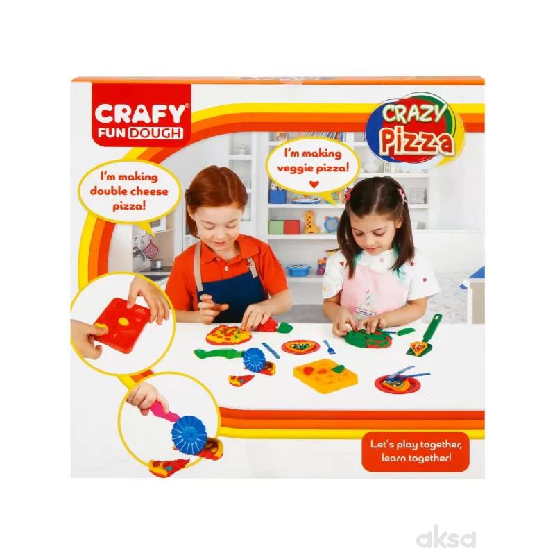 Sunman set CRAZY PIZZA 10 kom (4 boje/6 dodataka)