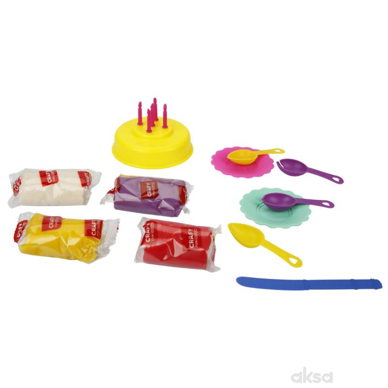 Sunman set YUMMY CAKE 17 kom (4 boje/13 dodataka)