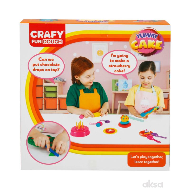 Sunman set YUMMY CAKE 17 kom (4 boje/13 dodataka)