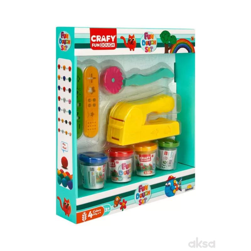 Sunman play set (4 boje x 50 gr. + dodaci ) 