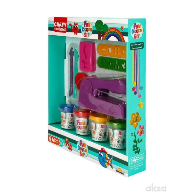 Sunman play set (4 boje x 50 gr. + dodaci ) 