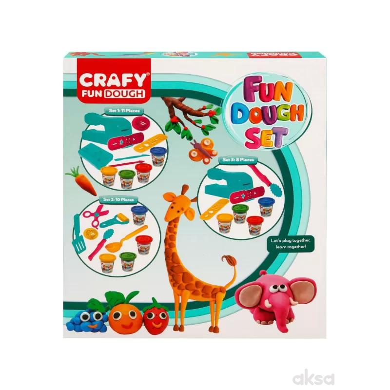 Sunman play set (4 boje x 50 gr. + dodaci ) 