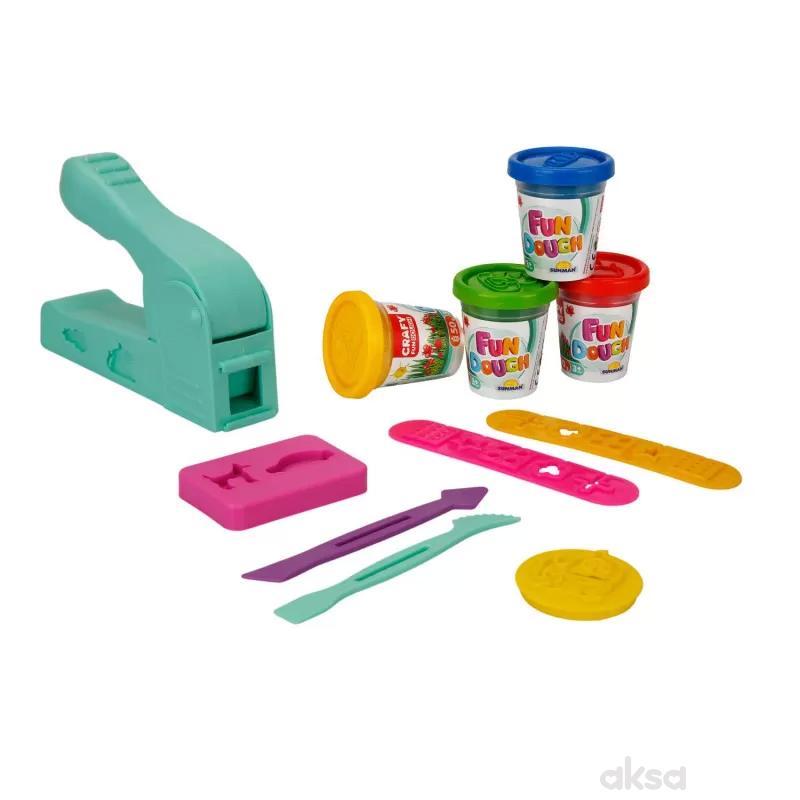 Sunman play set (4 boje x 50 gr. + dodaci ) 