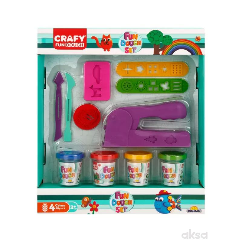Sunman play set (4 boje x 50 gr. + dodaci ) 