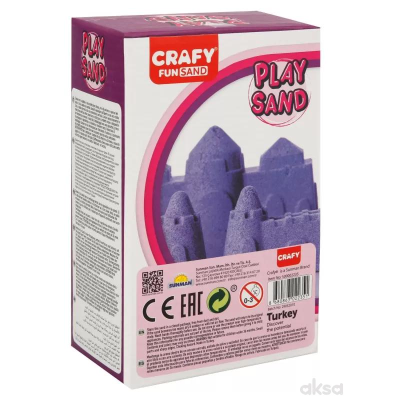 Sunman kinetički pesak 500 gr. ljubičasta boja